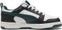 Puma Rebound V6 Lo Jr sneakers wit zwart donkergroen - Thumbnail 5