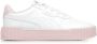 PUMA Carina 3.0 Cutie PS Sneakers White-Rose Mauve - Thumbnail 3