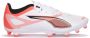 Puma ULTRA 5 PLAY FG AG Senior voetbalschoenen wit zwart rood - Thumbnail 3