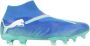 Puma Future 7 Match senior voetbalschoenen kobaltblauw wit mintgroen - Thumbnail 4