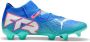 PUMA Future 7 Ultimate Gras Kunstgras Voetbalschoenen (MG) Blauw Turquoise Wit - Thumbnail 6