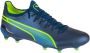 PUMA King Ultimate Fg ag Voetbalschoenen Blauw - Thumbnail 2