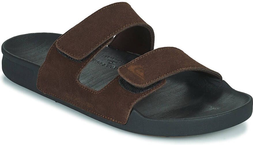 Quiksilver Slippers RIVI LEATHER DOUBLE ADJUST