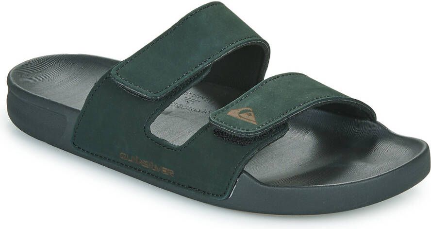 Quiksilver Rivi Leather Double Adjust Rf Sandalen zwart