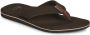 Quiksilver Molokai Layback Textured Sandalen zwart bruin - Thumbnail 2