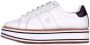 Ralph Lauren Sneaker Amelia in leer met plateau White Dames - Thumbnail 2