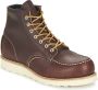 Red Wing Shoes Herenlaarzen van leer met rubberen zool Brown Heren - Thumbnail 2