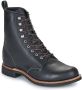 Red Wing Shoes Vetersluiting Silvershmith Laarzen Black Dames - Thumbnail 2