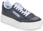 Reebok CLUB C MEGACOURT Zwart Wit Dames Sneakers Zwart Wit - Thumbnail 3