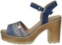 Refresh High Heel Sandals Blauw Dames - Thumbnail 2