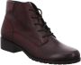 Remonte Rode Gesloten Booties Dames Enkellaarzen Red Dames - Thumbnail 19