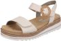 Remonte -Dames off-white-crÈme-ivoorkleur sandalen - Thumbnail 77