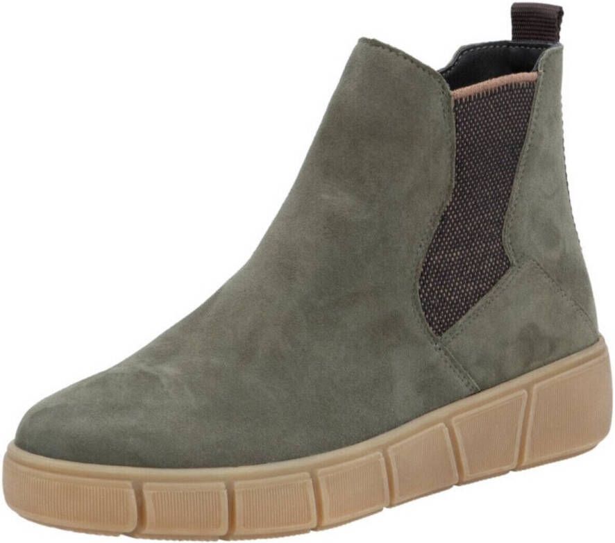 Remonte Chelsea-boots plateau enkellaars ankleboots met extra ritssluiting