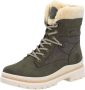 Remonte D0 54 Dames Veterboots Groen - Thumbnail 3