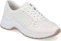 Remonte Witte Sneakers voor Vrouwen White Dames - Thumbnail 2