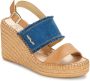 Replay Jess Band Sandalen Touwzool Licht blauw - Thumbnail 3