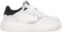 John Richmond Leren sneakers met vetersluiting White Heren - Thumbnail 2