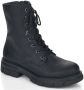 Rieker Hoge veterschoenen met stevige profielzool - Thumbnail 4