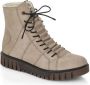 Rieker Beige Casual Gesloten Booties Vrouwen Beige Dames - Thumbnail 2