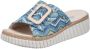 Rieker 69253 90 blau multi blauw - Thumbnail 3