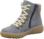 Rieker Winterlaarzen winterenkellaars veterschoenen outdoorlaarzen met warmvoering - Thumbnail 1