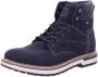 Rieker Warm Gevoerde Veterschoenen Black Heren - Thumbnail 2