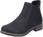 Rieker Chelsea-boots instappers enkellaars blokhak met verwarmende textielvoering - Thumbnail 1