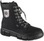 Rieker Booties X3410-00 Vrouwen Zwart Laarsjes Laarzen - Thumbnail 2