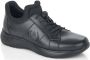 Rieker Zwarte Gesloten Sportschoenen Black Heren - Thumbnail 2