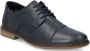 Rieker Blauwe Klassieke Formele Business Schoenen Blue Heren - Thumbnail 2