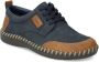 Rieker Blauwe Sneakers voor Mannen Blue Heren - Thumbnail 2