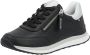 Rieker 42505 00 sneaker veter rits ZWART - Thumbnail 2