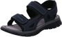 Rieker Donkerblauwe Synthetische Sandalen met Klittenbandsluiting Blauw Heren - Thumbnail 6