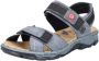 Rieker Sandalen zomerschoen outdoorschoen sleehak in trekkinglook - Thumbnail 1