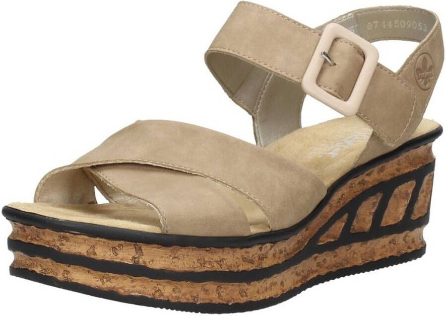 Rieker Sandalen 68163-62 Beige 3079