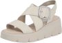 Rieker Beige Casual Platte Sandalen Vrouwen Beige Dames - Thumbnail 2