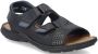 Rieker Zwarte Casual Open Sandalen Black Heren - Thumbnail 2