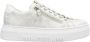 Rieker Witte Vrijetijdsschoenen Dames Sneakers White Dames - Thumbnail 2