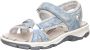 Rieker dames trekking sandalen hemelsblauw Sandalen 68879-12 hemelsblauw - Thumbnail 3