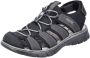 Rieker Sandals 26770-00 Mannen Zwart Sandalen - Thumbnail 4