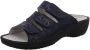 Rohde Dames Slippers Verwisselbaar Voetbed Blauw - Thumbnail 2