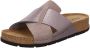 Rohde 5410 29 Dames Slippers Taupe Metallic - Thumbnail 2