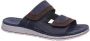 Rohde Bruine Brunello Herensandaal Comfortabel Memory Footbed Blue Heren - Thumbnail 3