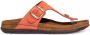 Rohde Stijlvolle Leren Slippers Oranje Orange Dames - Thumbnail 3