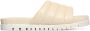 Rohde Leren Comfort Slide Sandaal Beige Dames - Thumbnail 2