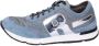 Rucoline Sneakers in camoscio Blauw Heren - Thumbnail 2