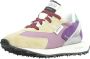 RUN OF Multicolor Leren Sneakers met Unieke Zolen Multicolor Dames - Thumbnail 2