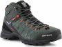 Salewa Alp Mate Mit WP Wandelschoenen Thyme Black Heren - Thumbnail 3