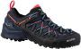 Salewa Women's Wildfire Edge GTX Approachschoenen zwart blauw - Thumbnail 1