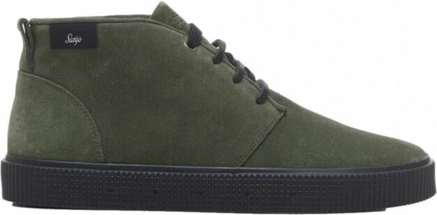 Sanjo Lage Sneakers Desert Olive